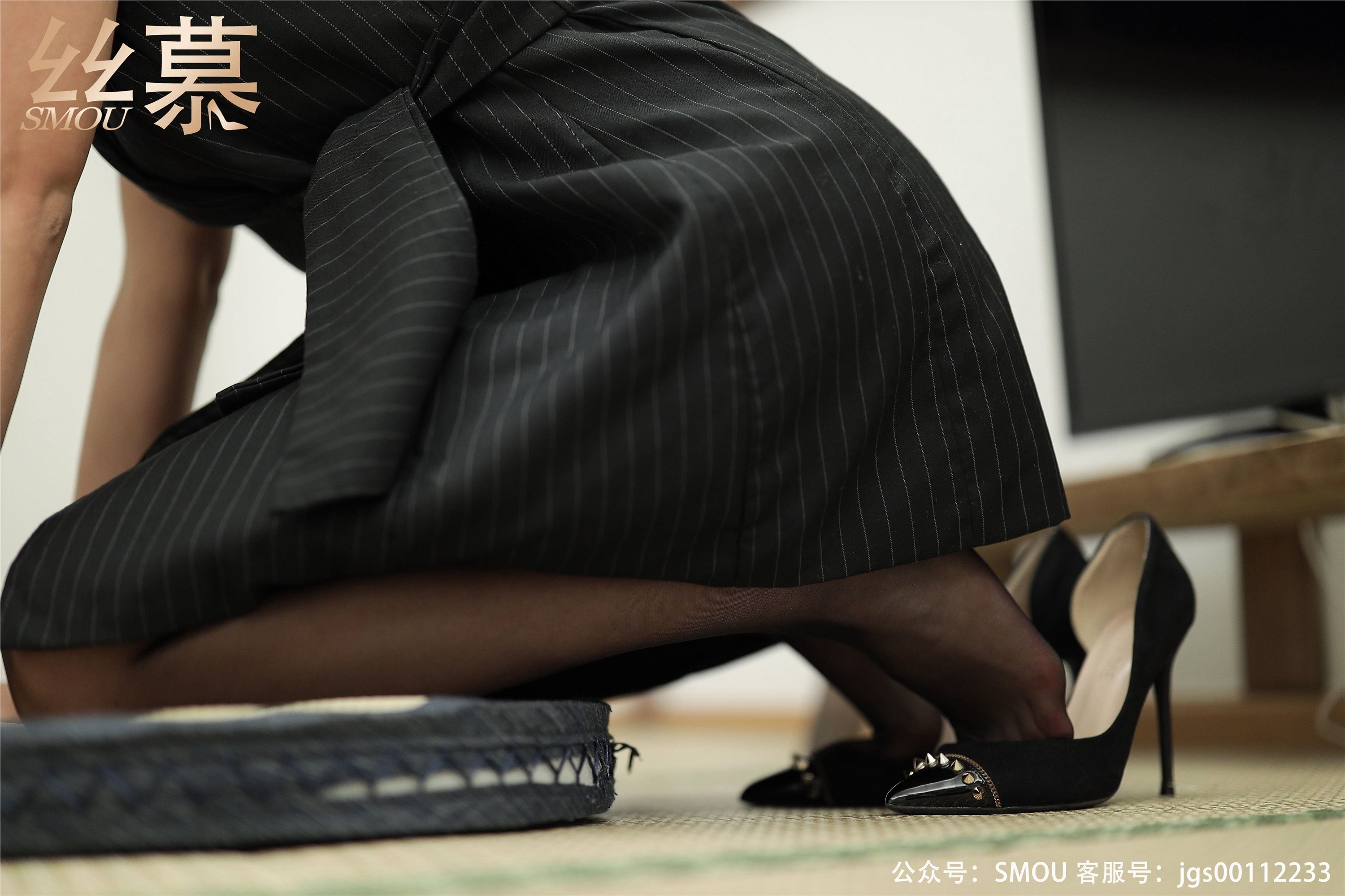 丝慕写真 SM447 天天一元 模特：泡芙《御姐丝欲》